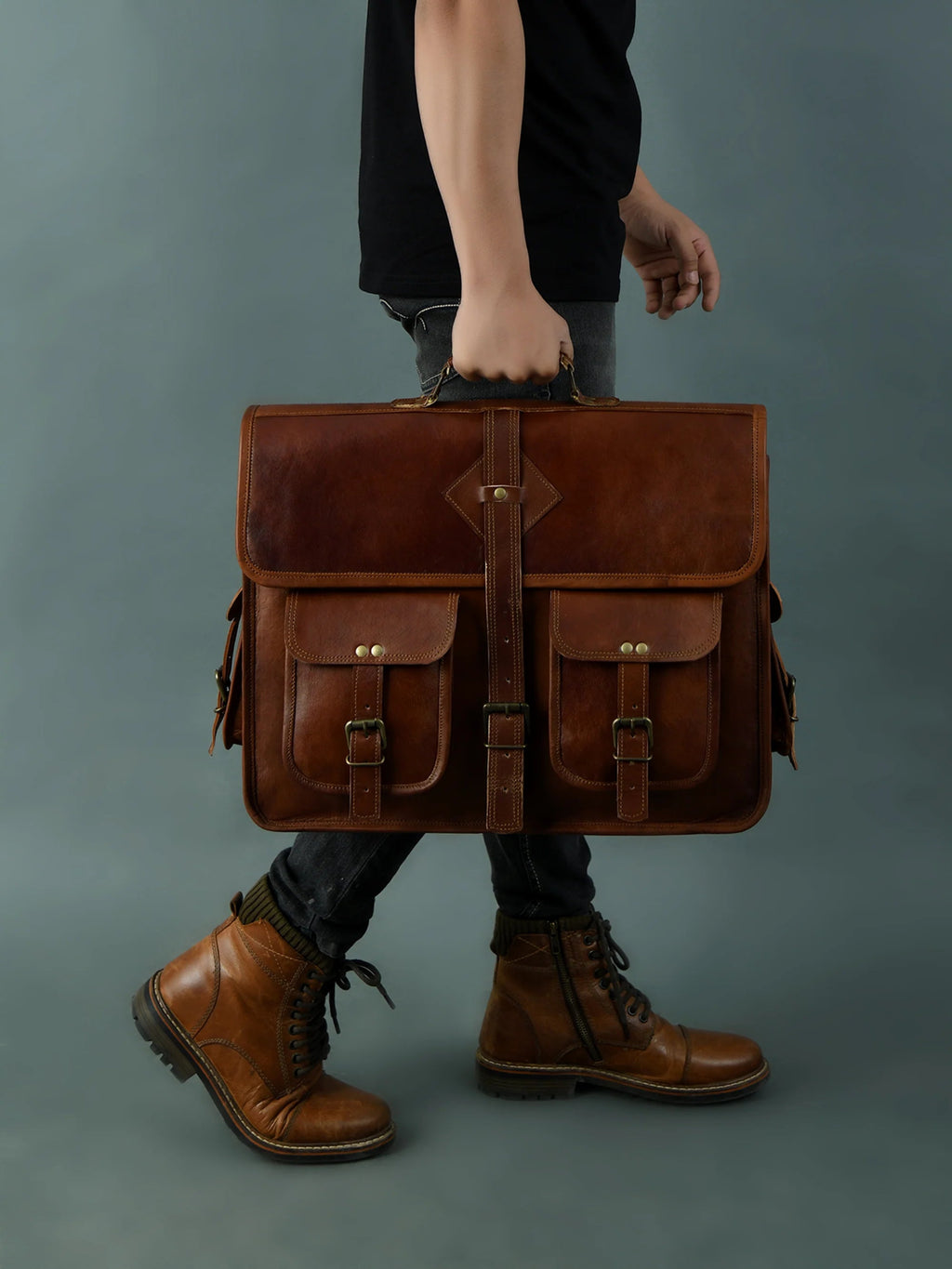 Lincoln Messenger Bag - IND Leather