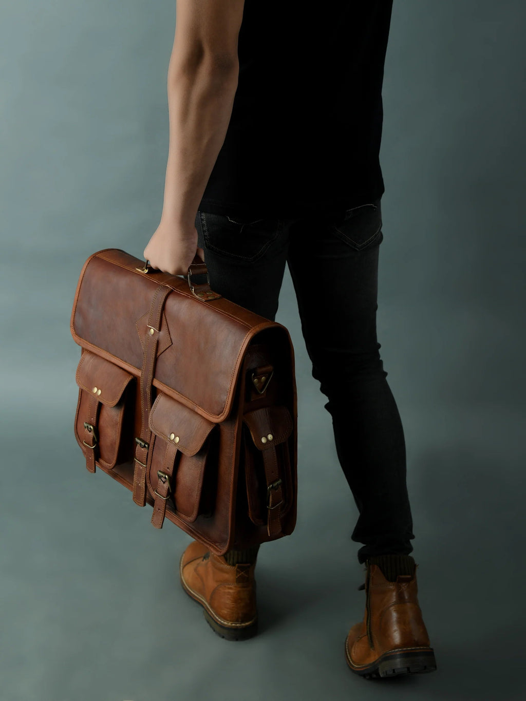 Lincoln Messenger Bag - IND Leather