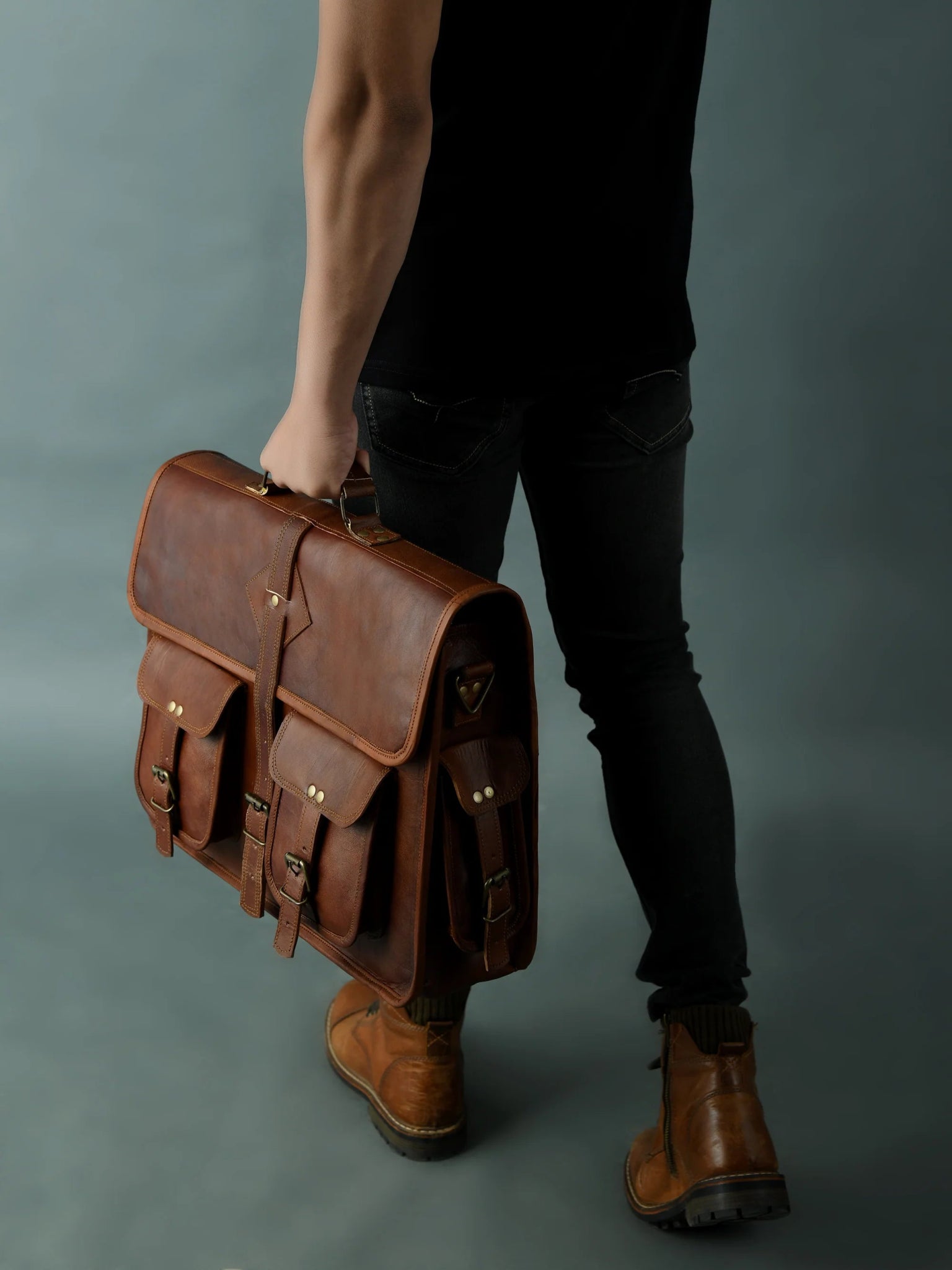 Lincoln Messenger Bag - IND Leather