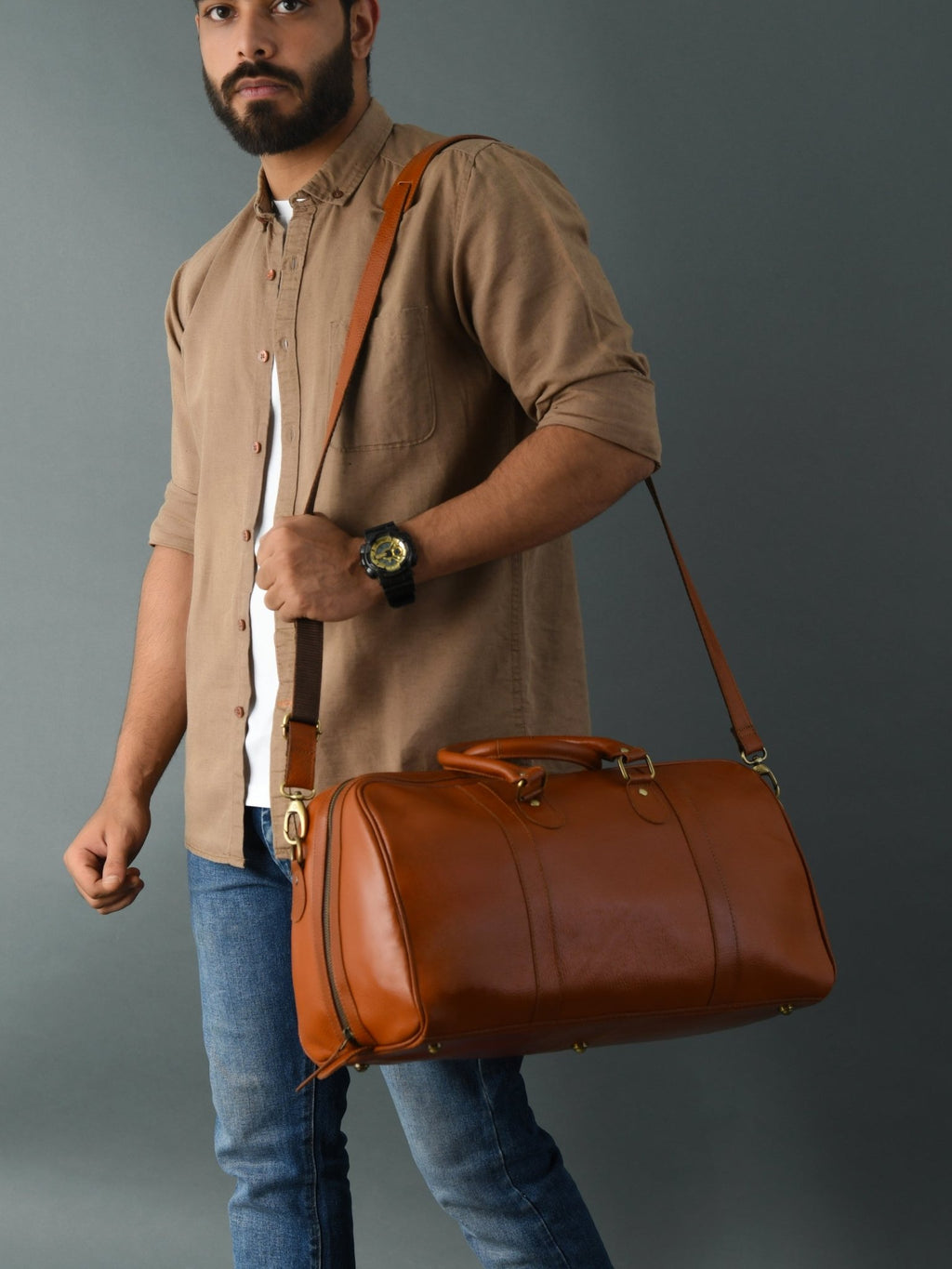 Madison Duffle - IND Leather